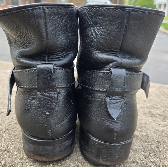 Madewell Black Leather Boots - Size 6 - Picture 4 of 7